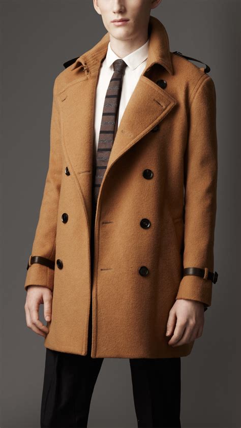 burberry camel cashmere coat|burberry cashmere coat men's.